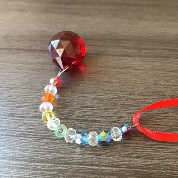 Crystal Chakra Suncatcher Window Hanger - Picture 5 of 5